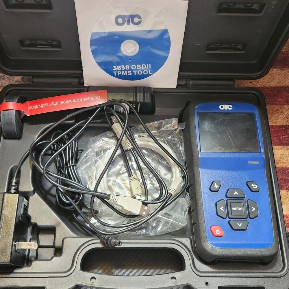 OTC TPMS automotive Tool 3838 sensor and diagnostic device code scanner